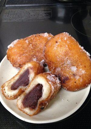 昔懐かし☆HBで手作り揚げアンパン-レシピのメイン写真