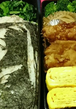 美味芸術 「 青いターバンの女」のり弁当-レシピのメイン写真
