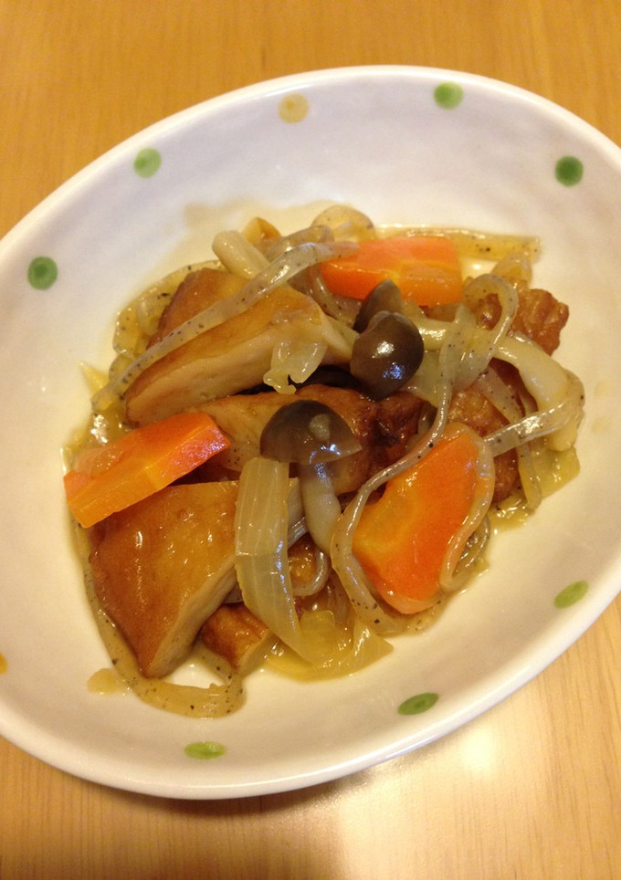 ひら天(さつま揚げ)の簡単煮物☆-レシピのメイン写真