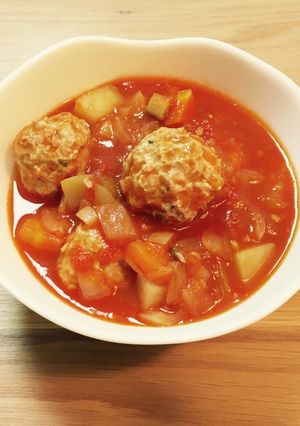 シャーク・ボール煮込み（私の鮫レシピ③）-レシピのメイン写真
