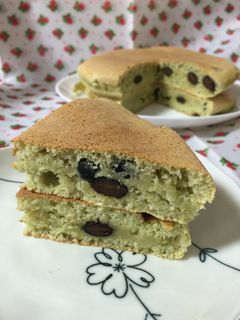 ♡おからと黒豆inホットケーキ♡-レシピのメイン写真