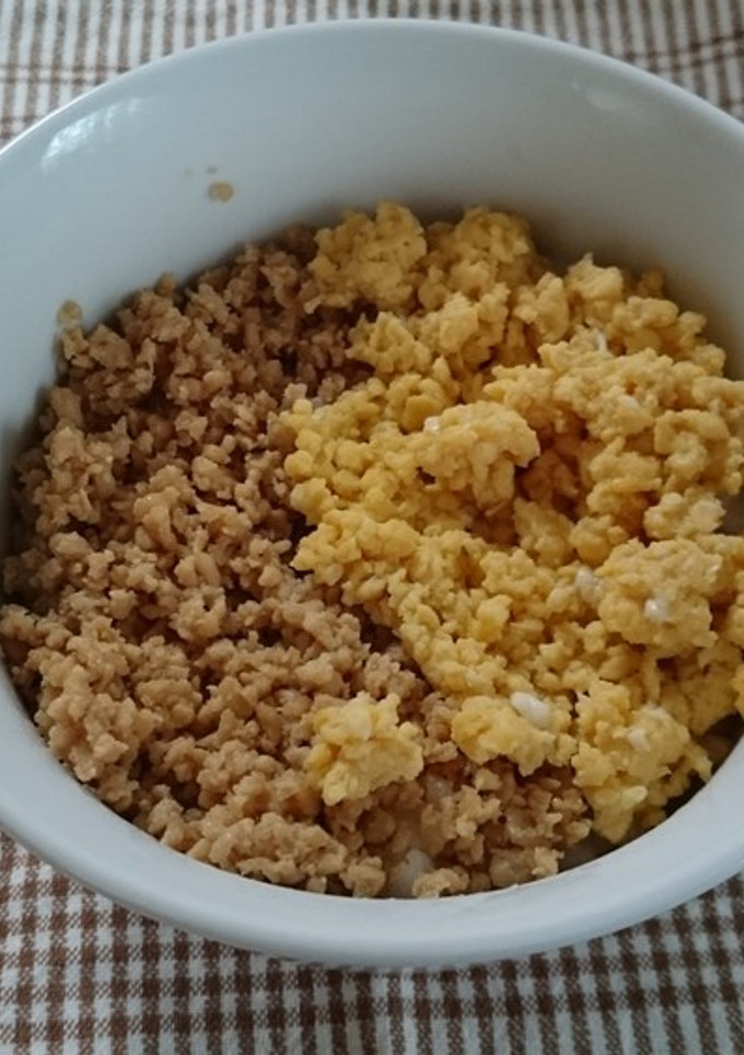 うちのそぼろ丼♪-レシピのメイン写真