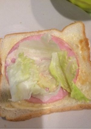 コナンのハムサンド-レシピのメイン写真