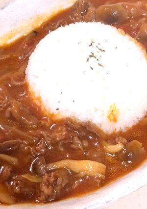 フレッシュなトマトで自家製ハヤシライス-レシピのメイン写真