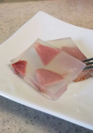 スモークタンのレモン寒天-レシピのメイン写真