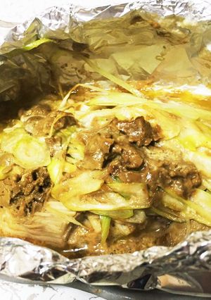 イカのホイル焼き☆キモと味噌とバター合う-レシピのメイン写真