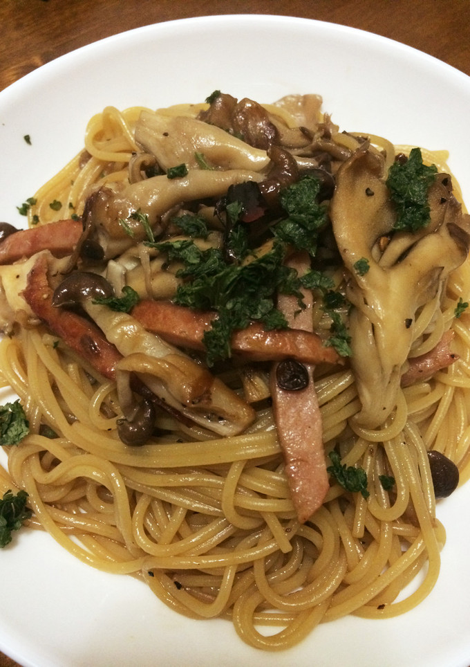 簡単＊甘めのキノコの和風パスタ-レシピのメイン写真