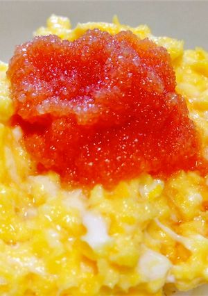 明太とオリーブオイルで簡単丼 -レシピのメイン写真