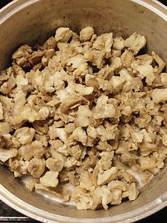 加熱済食材に麹を散らすだけ、簡単保存食-レシピのメイン写真