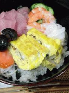 簡単で豪華:ちらし寿司-レシピのメイン写真