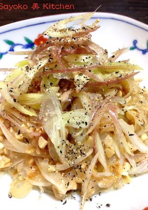 新玉葱の納豆おかか和え-レシピのメイン写真