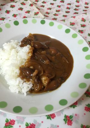 ♡ホタルイカ♡カレーライス♡-レシピのメイン写真