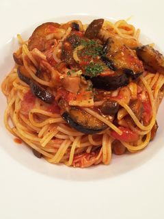 にんにくとトマトのスパゲッティ-レシピのメイン写真