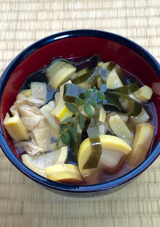 竹の子と昆布・油揚げの煮物-レシピのメイン写真