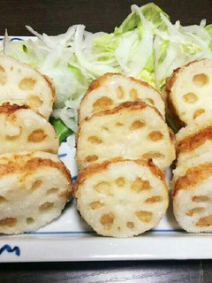 蓮根のはさみ揚げ-レシピのメイン写真