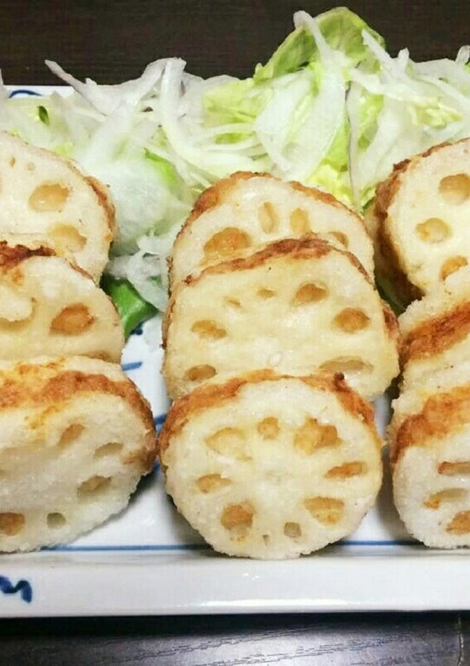 蓮根のはさみ揚げ-レシピのメイン写真