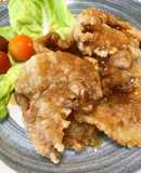 簡単！豚ロース薄切り肉の竜田揚げ
