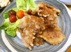 簡単！豚ロース薄切り肉の竜田揚げ-レシピのメイン写真