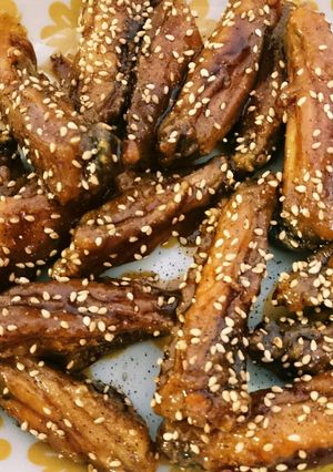 絶品☆手羽中唐揚げ☆甘辛味-レシピのメイン写真
