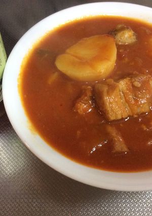 豚バラ肉40品目野菜ジュース煮込み-レシピのメイン写真