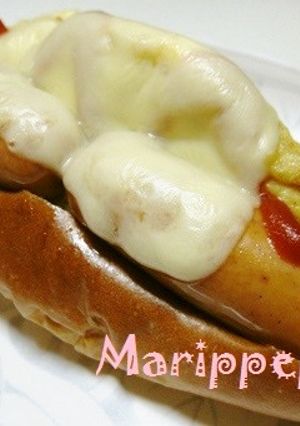 まるごとオムレツ入りホットドッグ-レシピのメイン写真