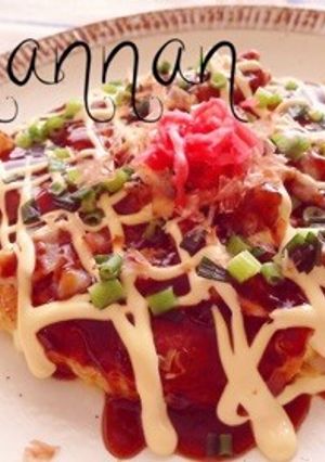 粉不要！餅とキャベツで激ウマお好み焼き風-レシピのメイン写真