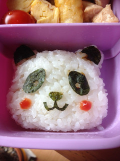 パンダキャラ弁-レシピのメイン写真