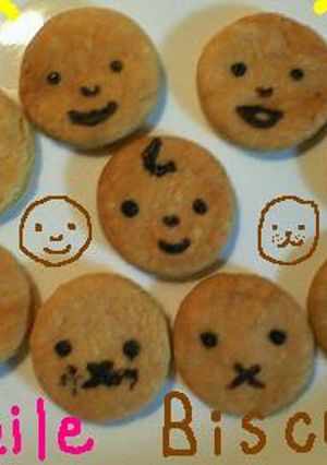 ☆さっくりsmile ビスケット☆-レシピのメイン写真