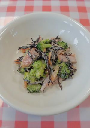 ひじきサラダ　給食-レシピのメイン写真