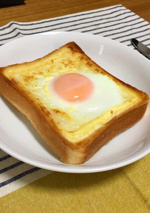 エッグマヨトースト-レシピのメイン写真