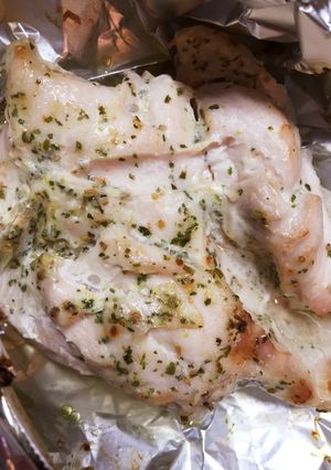 グリルでカンタン♡鶏胸肉のホイル焼き-レシピのメイン写真