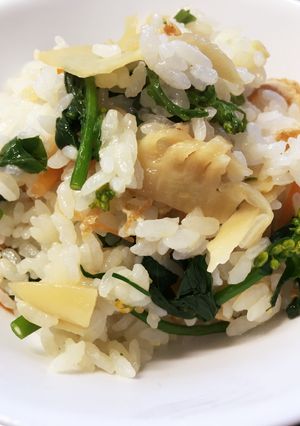 たけのこご飯 炊き込まないつぼみな入り-レシピのメイン写真