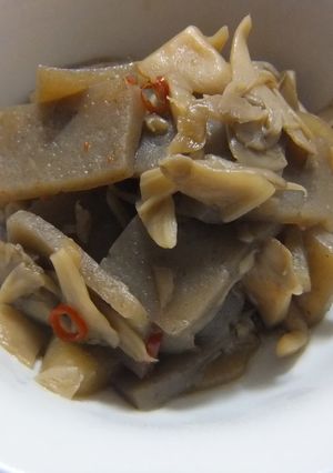 ご飯が進む♪舞茸とこんにゃくのピリ辛煮-レシピのメイン写真