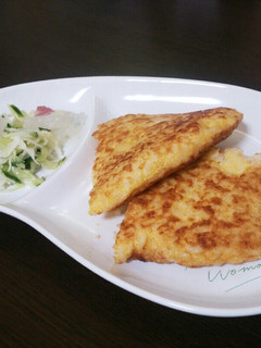 揚げ物の卵とパン粉で→サクサクたまご飯-レシピのメイン写真