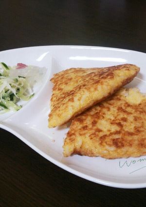 揚げ物の卵とパン粉で→サクサクたまご飯-レシピのメイン写真