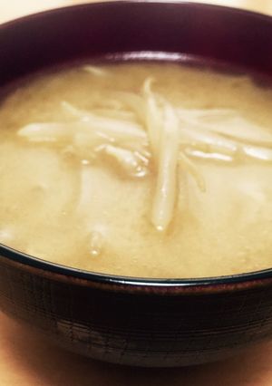 もやしのみそ汁-レシピのメイン写真