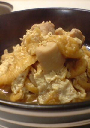鶏肉と油揚げの煮物♪-レシピのメイン写真