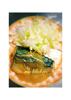 サバの味噌煮フライパン-レシピのメイン写真