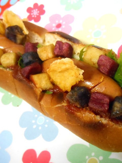 ポテトスナックで★カラフルホットドック-レシピのメイン写真