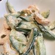 酢しょうがでちくわとキュウリのマヨ和え