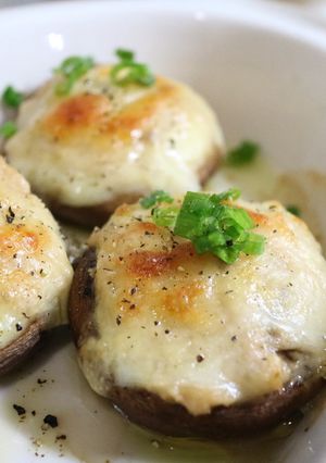 しいたけのツナマヨチーズ焼き♪-レシピのメイン写真