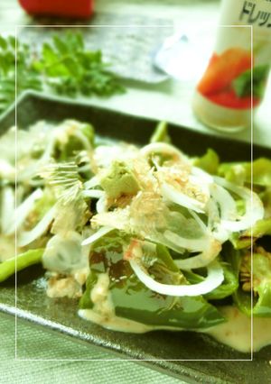 ピーマンをまるごと楽しむ✼焼きサラダ✼-レシピのメイン写真