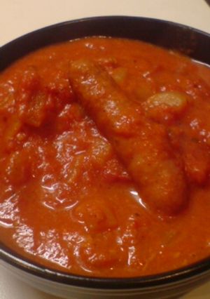ソーセージのトマト煮込み♪-レシピのメイン写真