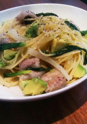 行者にんにくでさっぱりレモンパスタ-レシピのメイン写真