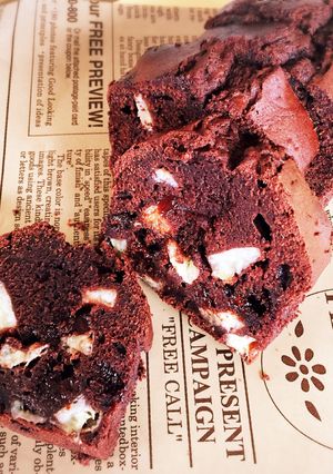 しっとり濃厚＊チョコバナナパウンドケーキ-レシピのメイン写真