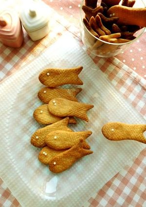 おさかなの形がかわいいビスコット-レシピのメイン写真