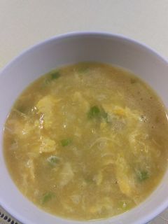 コーン缶と卵のあったかスープ-レシピのメイン写真