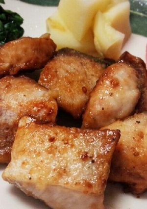 子どもパクパク ハマチガーリック焼き-レシピのメイン写真