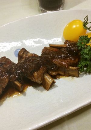 圧力鍋で、豚のスペアリブ-レシピのメイン写真