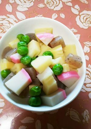 【家庭の味】筍とグリンピースの煮物-レシピのメイン写真